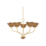 Kehlani Chandelier LIGHTING - chandelier Hudson Valley Lighting Aged Brass Large