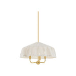 Shivonne Chandelier LIGHTING - pendant Hudson Valley Lighting Aged Brass Small