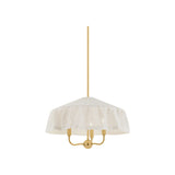 Shivonne Chandelier LIGHTING - pendant Hudson Valley Lighting Aged Brass Small