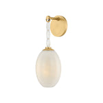 Yolanda Wall Sconce LIGHTING - wall sconce Hudson Valley Lighting Aged Brass