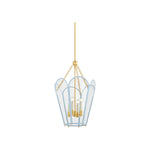 Clarisse Lantern LIGHTING - lantern Hudson Valley Lighting Aged Brass Large