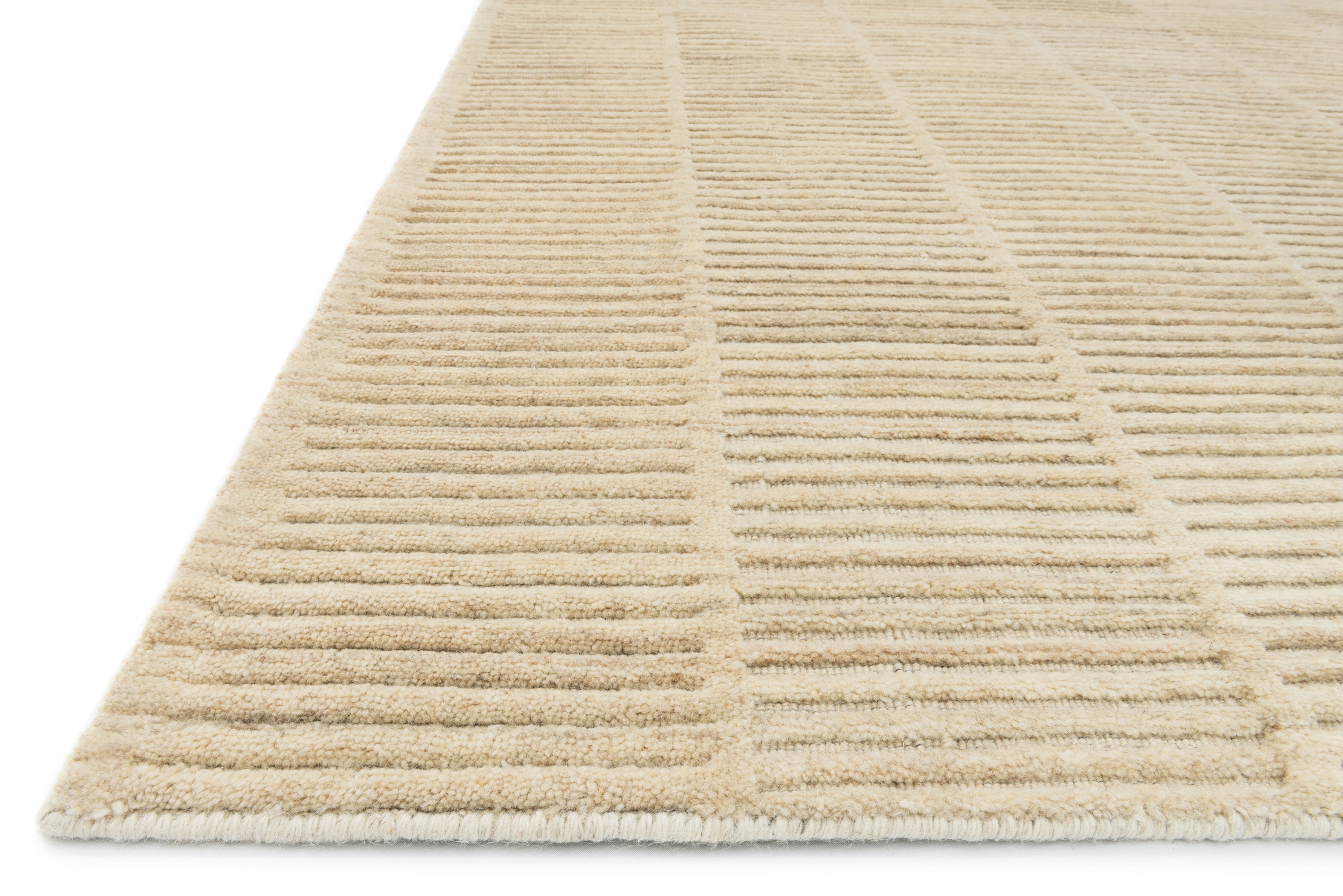 Loloi Hadley Natural Rug 2-RUGS - patterned Loloi