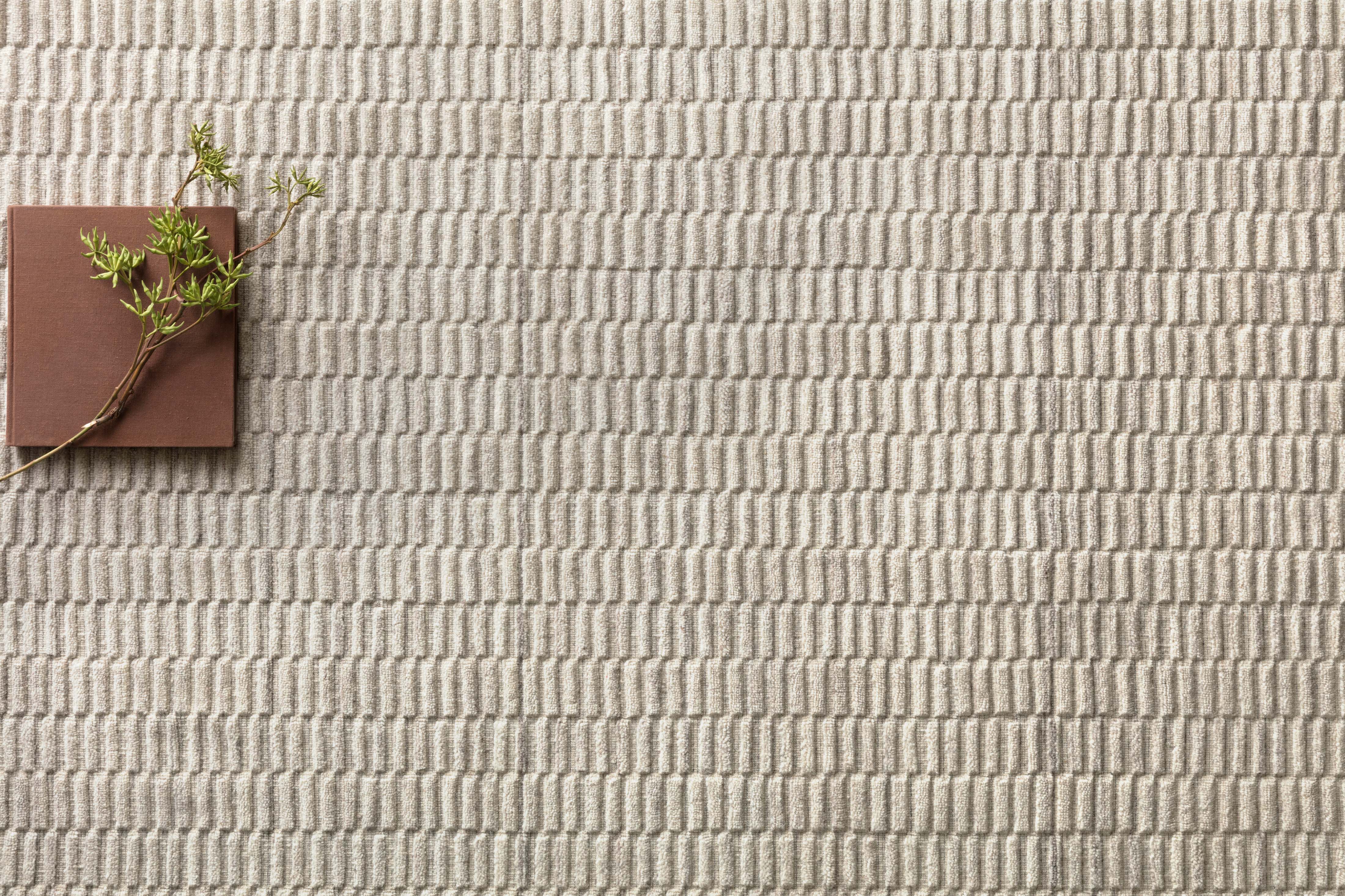 Loloi Hadley Oatmeal Rug 2-RUGS - patterned Loloi