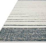 Loloi Hagen White / Ocean Rug RUGS - synthetic Loloi