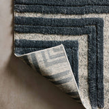 Loloi Hagen Blue / White Rug RUGS - synthetic Loloi