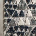Loloi Hagen Slate / Denim Rug RUGS - synthetic Loloi