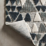 Loloi Hagen Slate / Denim Rug RUGS - synthetic Loloi