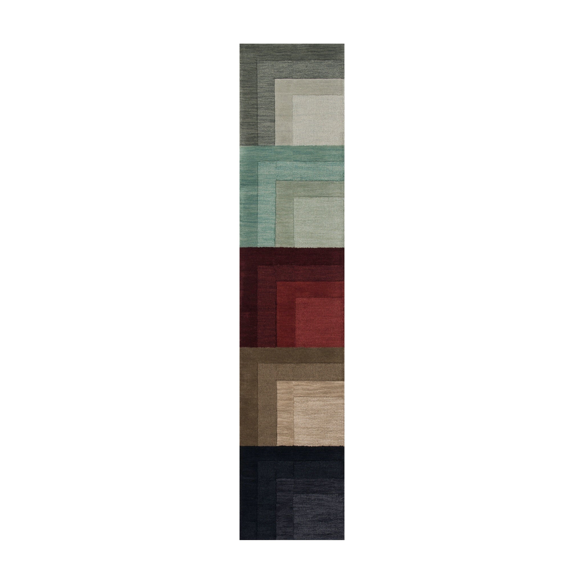 Loloi Hamilton Color Blanket Rug No.2 RUGS - wool Loloi 1'6" x 7'6"