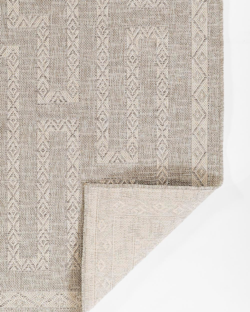 Harbor Grey Maze Outdoor Rug 5-Rugs - indoor/outdoor Momeni