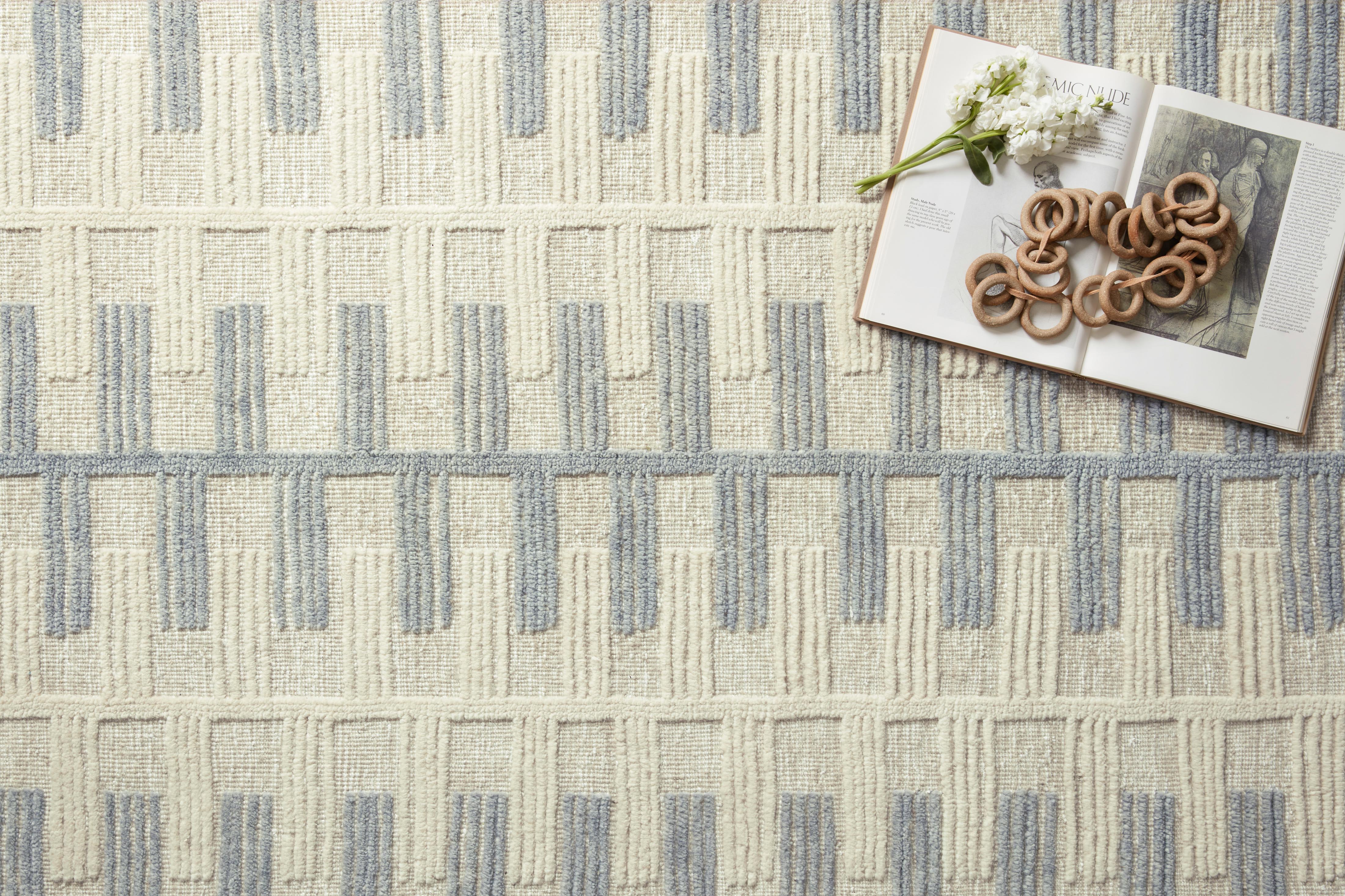 Carrier & Company x Loloi Harrison Taupe / Ivory Rug RUGS - wool Loloi