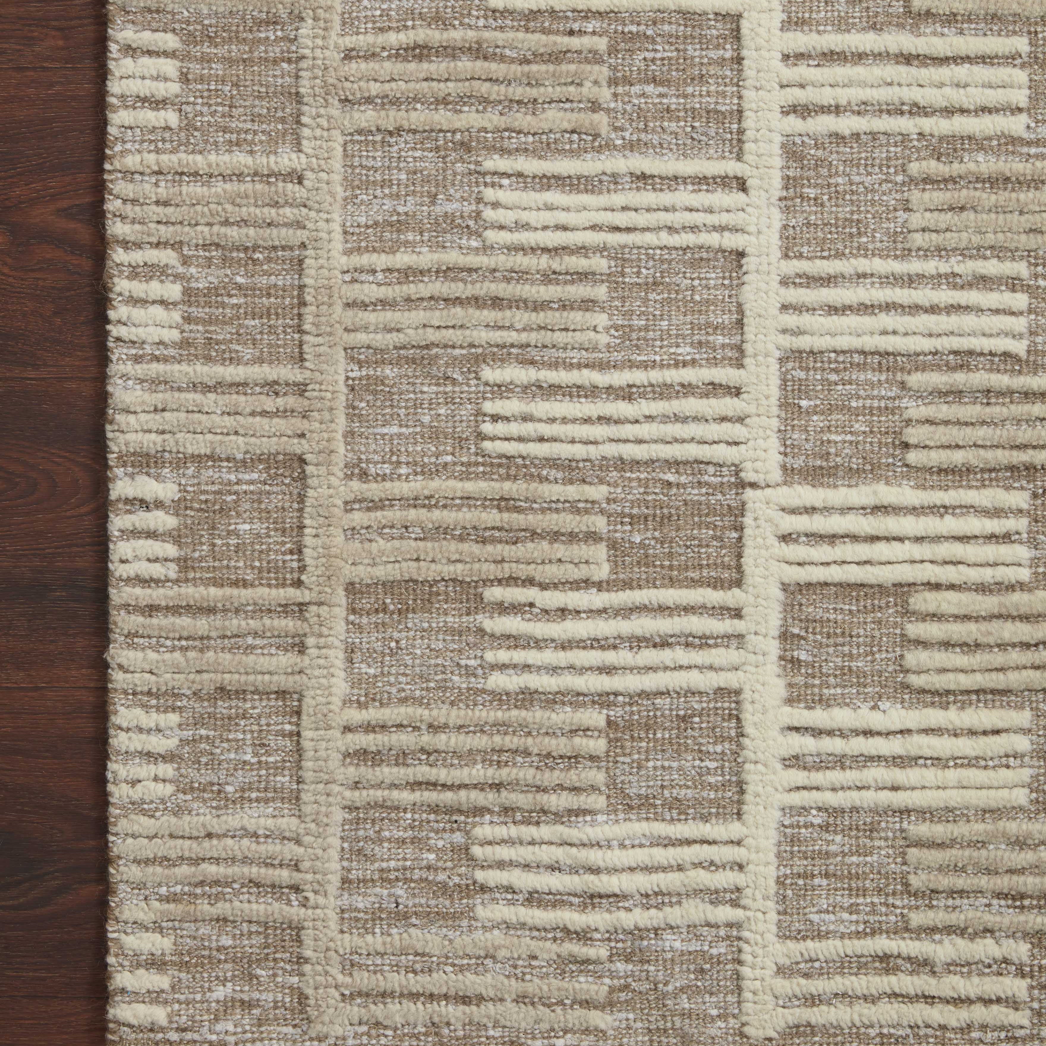 Carrier & Company x Loloi Harrison Taupe / Ivory Rug RUGS - wool Loloi
