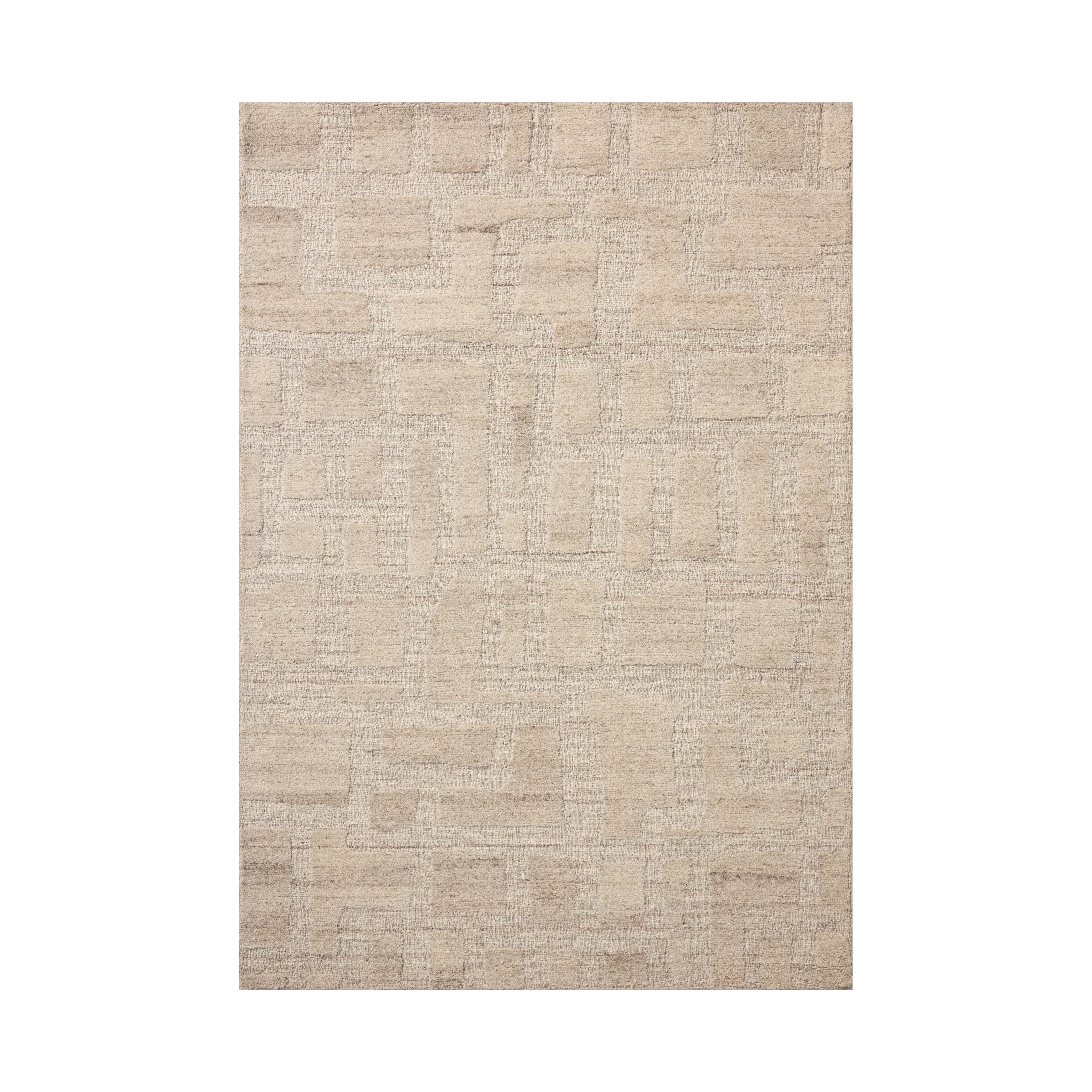 CUSTOM ORDER: style of Hartley Ivory / Natural Rug 10x14 RUGS - wool Al Barr Rugs 10’ x 14’