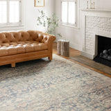 Loloi Hathaway Denim / Multi Rug 1-RUGS - patterned Loloi
