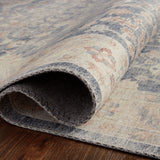 Loloi Hathaway Denim / Multi Rug 1-RUGS - patterned Loloi