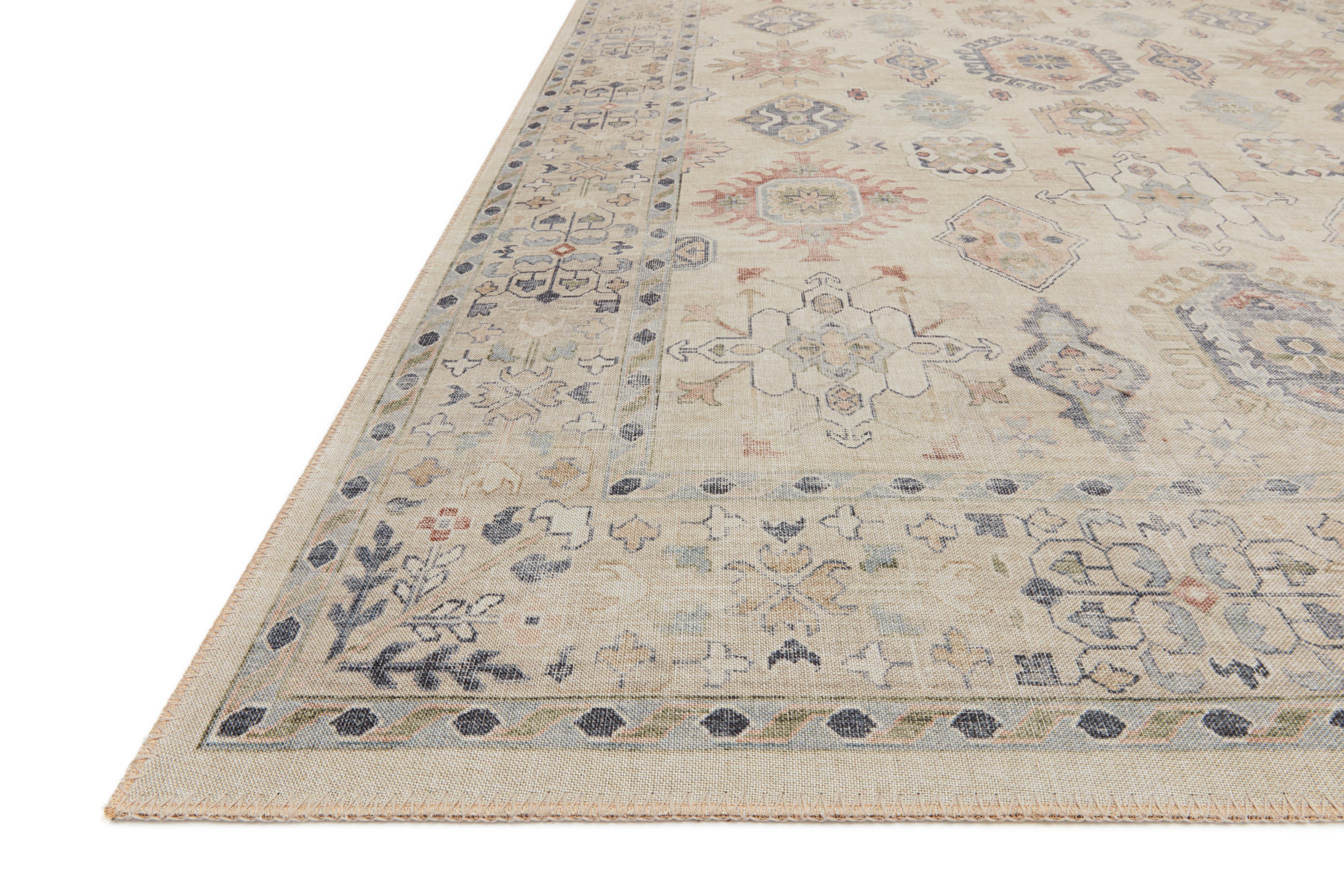 Loloi Hathaway Beige / Multi Rug 1-RUGS - patterned Loloi