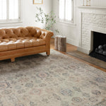 Loloi Hathaway Beige / Multi Rug 1-RUGS - patterned Loloi