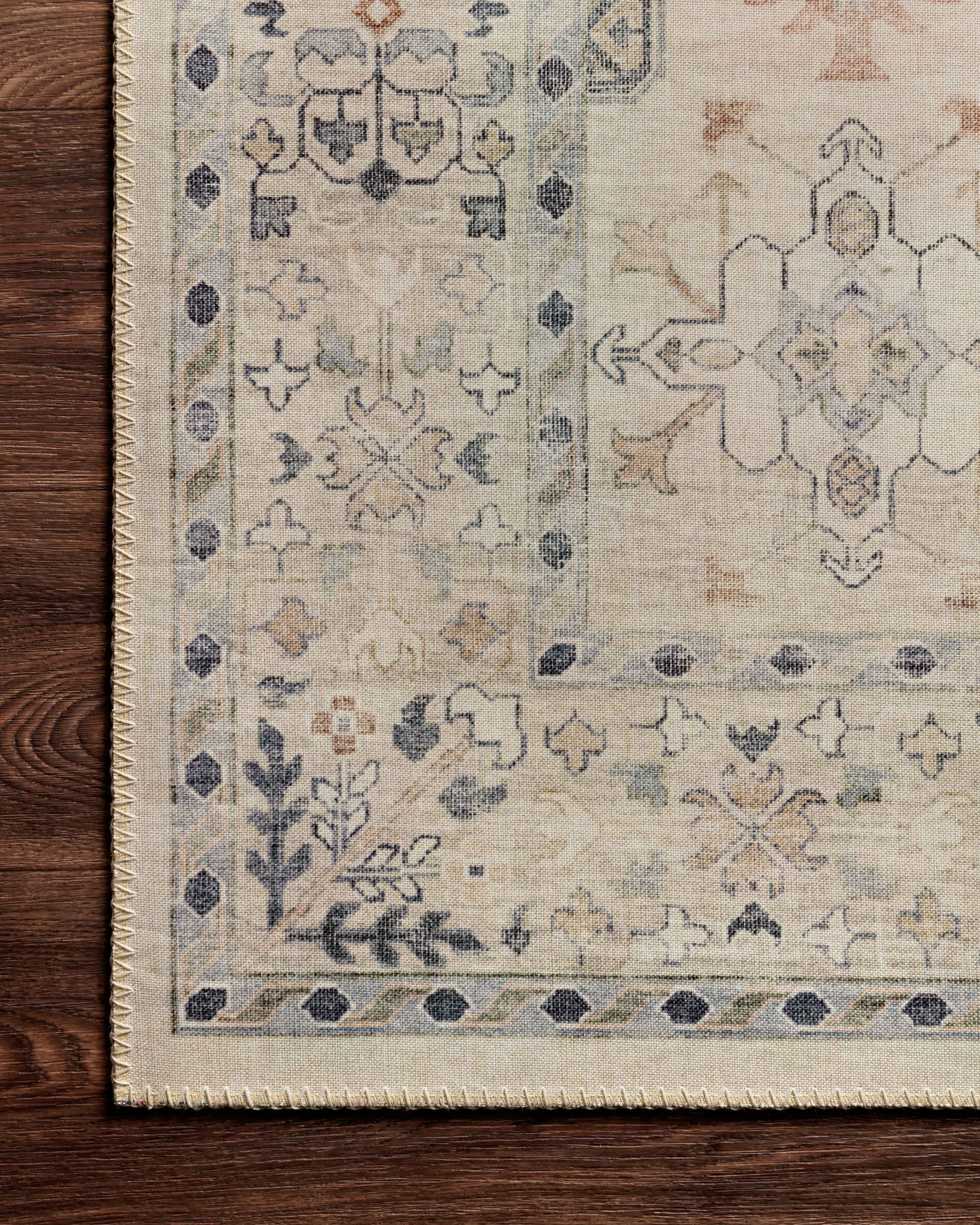 Loloi Hathaway Beige / Multi Rug 1-RUGS - patterned Loloi