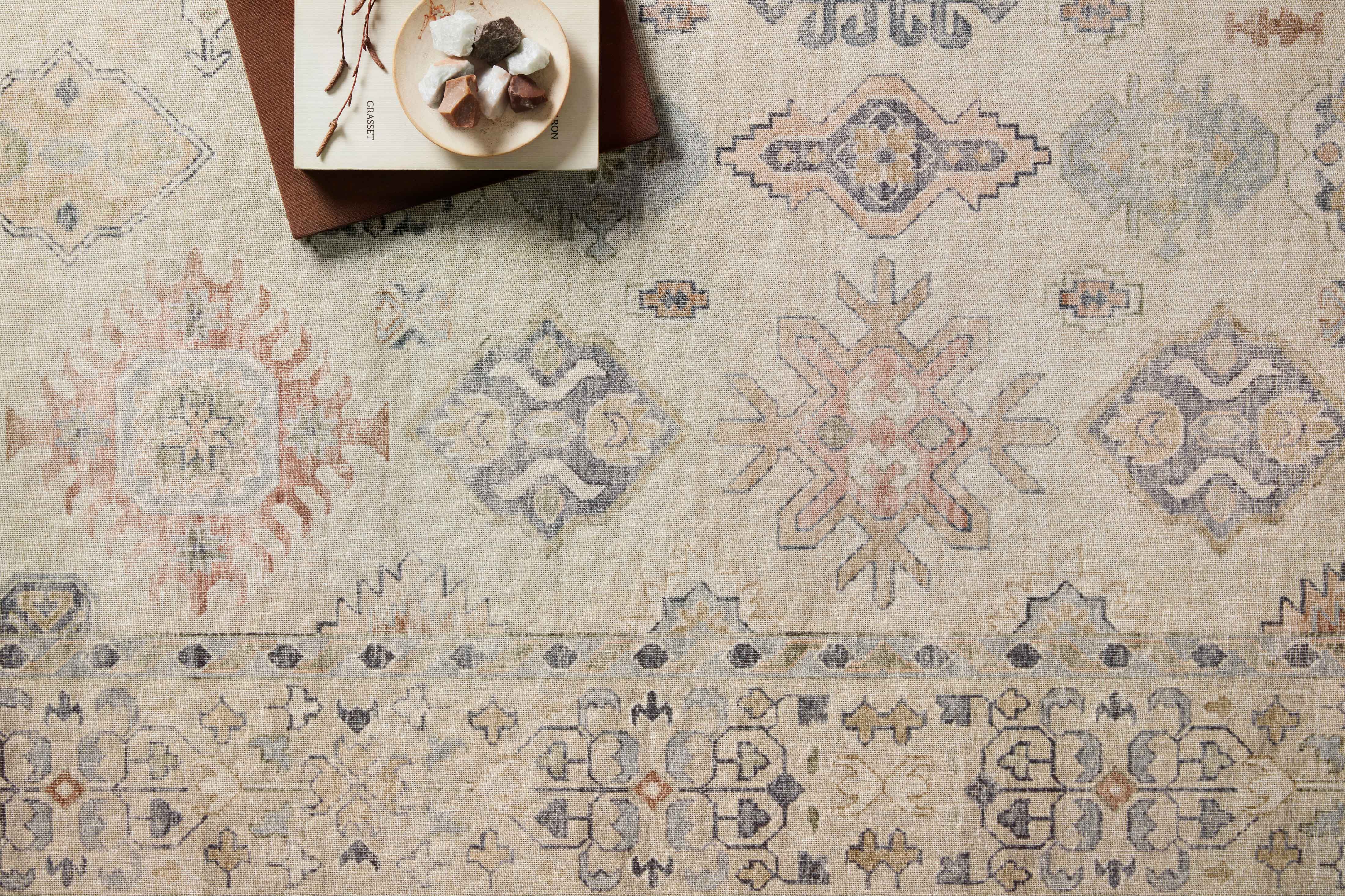 Loloi Hathaway Beige / Multi Rug 1-RUGS - patterned Loloi