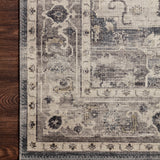 Loloi Hathaway Steel / Ivory Rug 1-RUGS - patterned Loloi