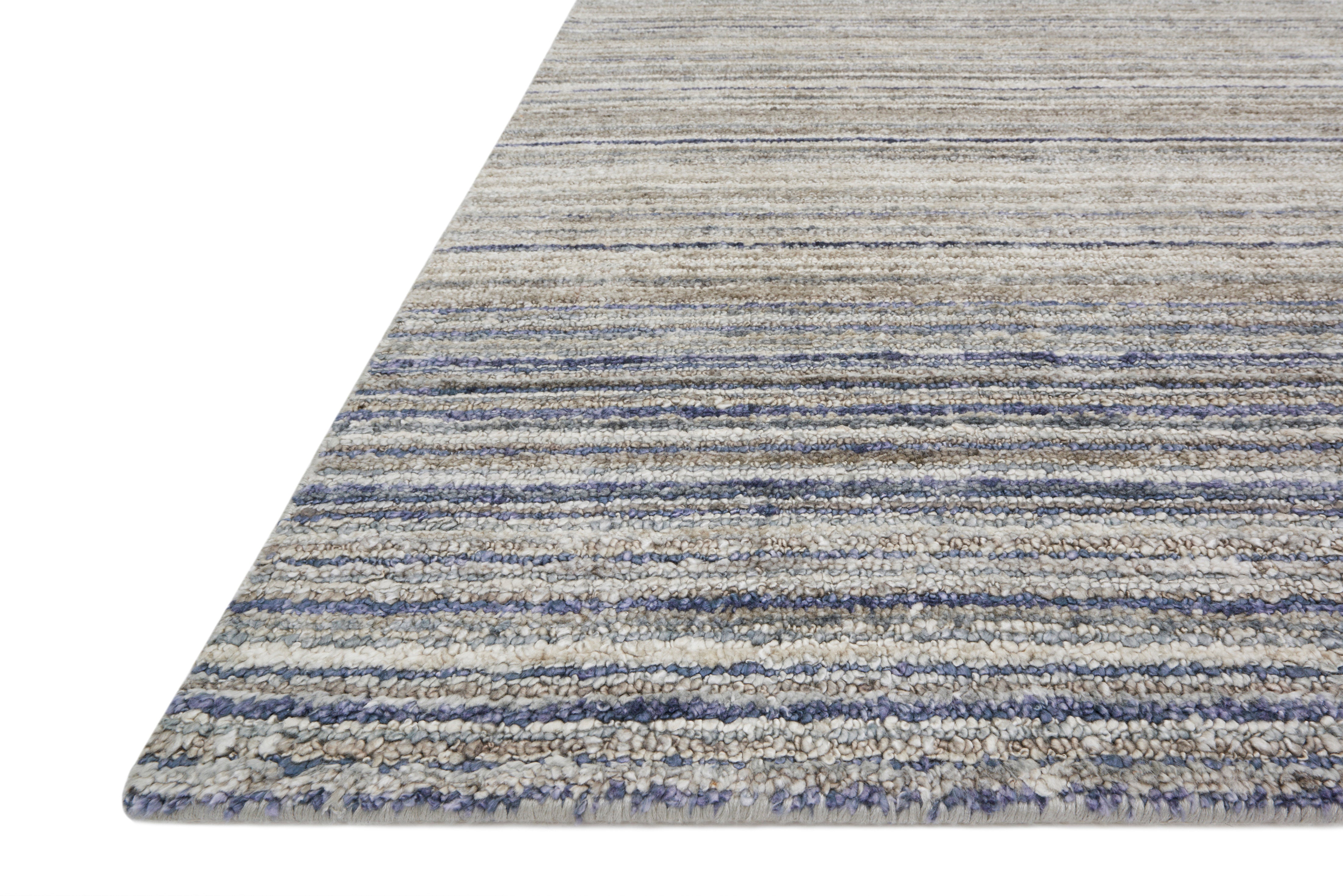 Loloi Haven Silver / Blue Rug RUGS - synthetic Loloi