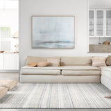 Loloi Haven Silver / Blue Rug RUGS - synthetic Loloi
