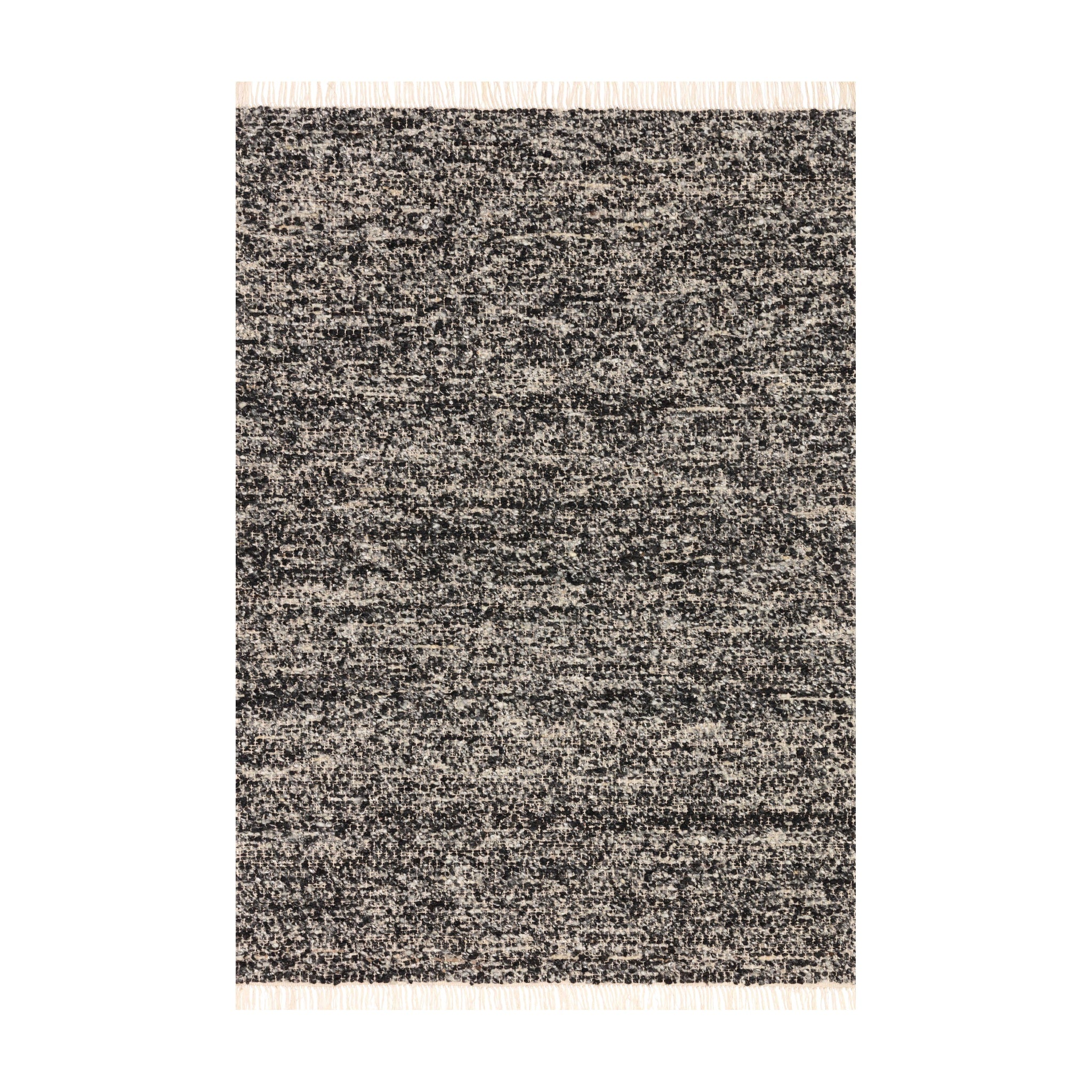 Magnolia Home By Joanna Gaines x Loloi Hayes Onyx / Silver Rug RUGS - wool Loloi 3'6" x 5'6"