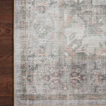 Loloi Heidi Dove / Blush Rug 1-RUGS-patterned Loloi