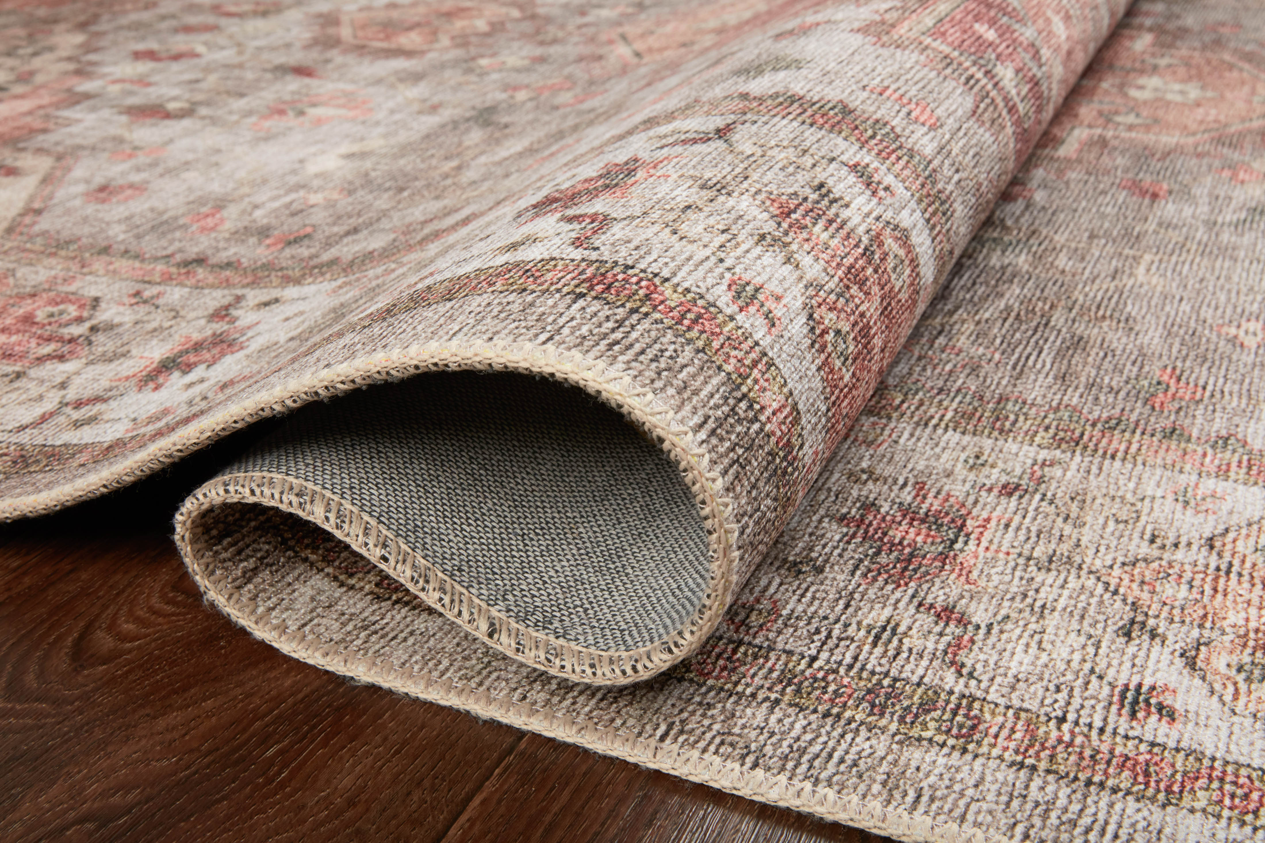 Loloi Heidi Dove / Spice Rug 1-RUGS-patterned Loloi