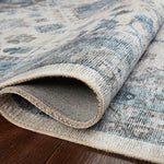 Loloi Heidi Ivory / Ocean Rug 1-RUGS-patterned Loloi
