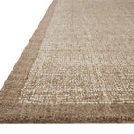Magnolia Home by Joanna Gaines x Loloi Henley Ivory / Brown Rug RUGS - wool Loloi