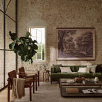 Magnolia Home by Joanna Gaines x Loloi Henley Ivory / Brown Rug RUGS - wool Loloi