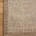 Magnolia Home by Joanna Gaines x Loloi Henley Ivory / Brown Rug RUGS - wool Loloi