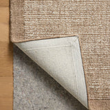 Magnolia Home by Joanna Gaines x Loloi Henley Ivory / Brown Rug RUGS - wool Loloi