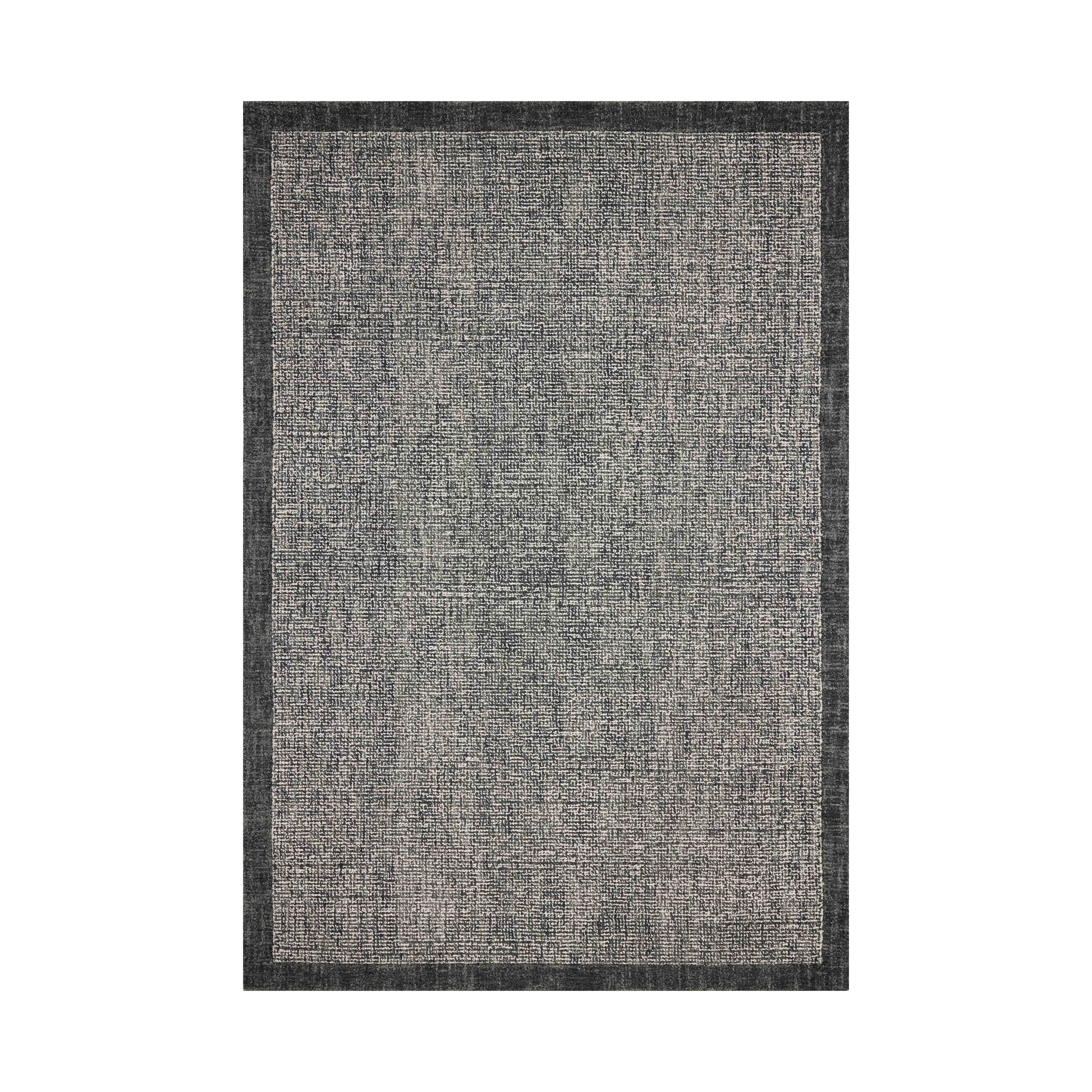 IN STORE - Loloi Henley Ivory / Charcoal Rug IN STORE - rugs Loloi 18" x 18" sample