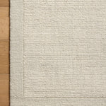 Magnolia Home by Joanna Gaines x Loloi Henley Ivory / Silver Rug RUGS - wool Loloi