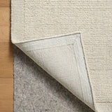 Magnolia Home by Joanna Gaines x Loloi Henley Ivory / Silver Rug RUGS - wool Loloi