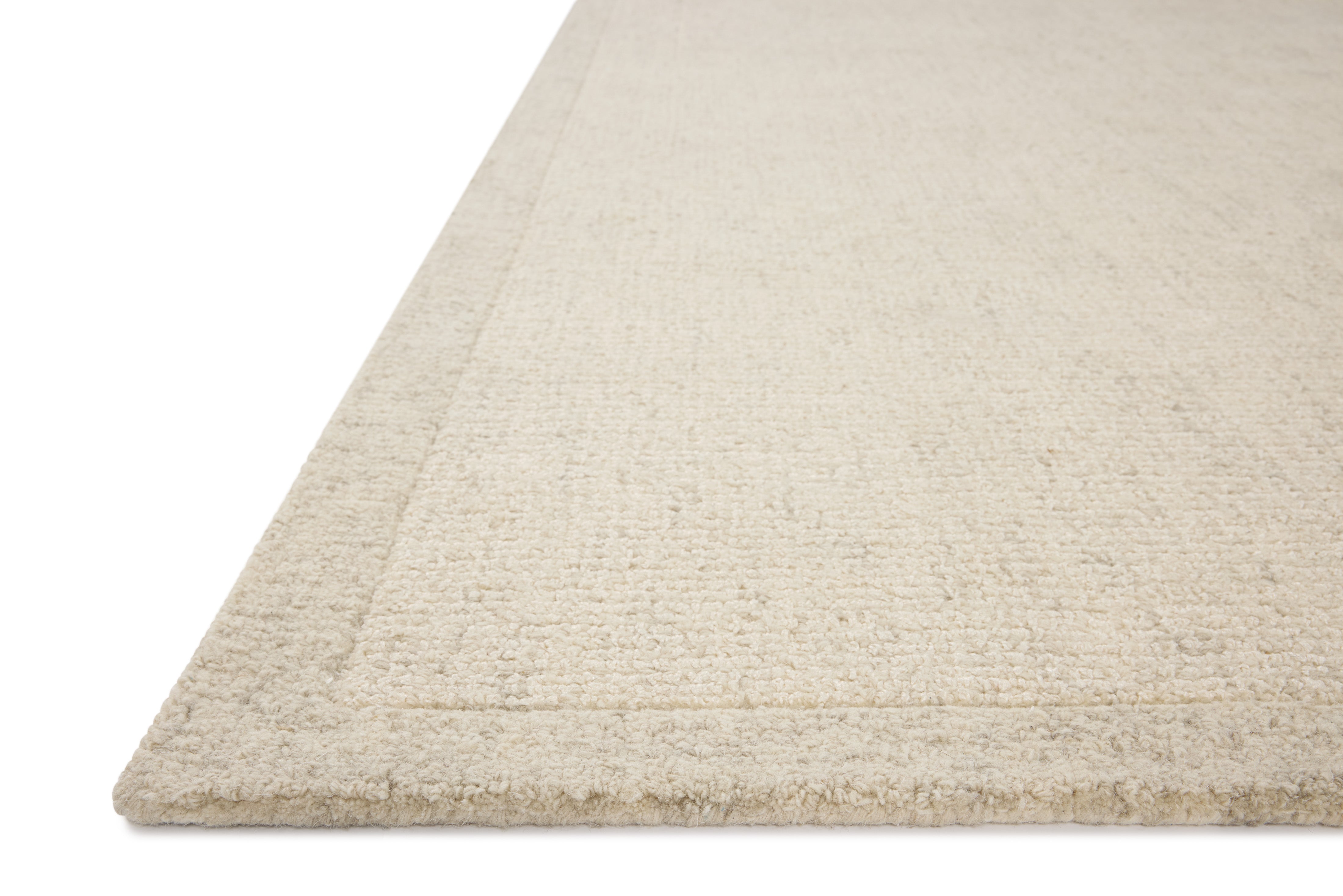 Magnolia Home Joanna Gaines x Loloi Henley Ivory / Smoke Rug RUGS - wool Loloi
