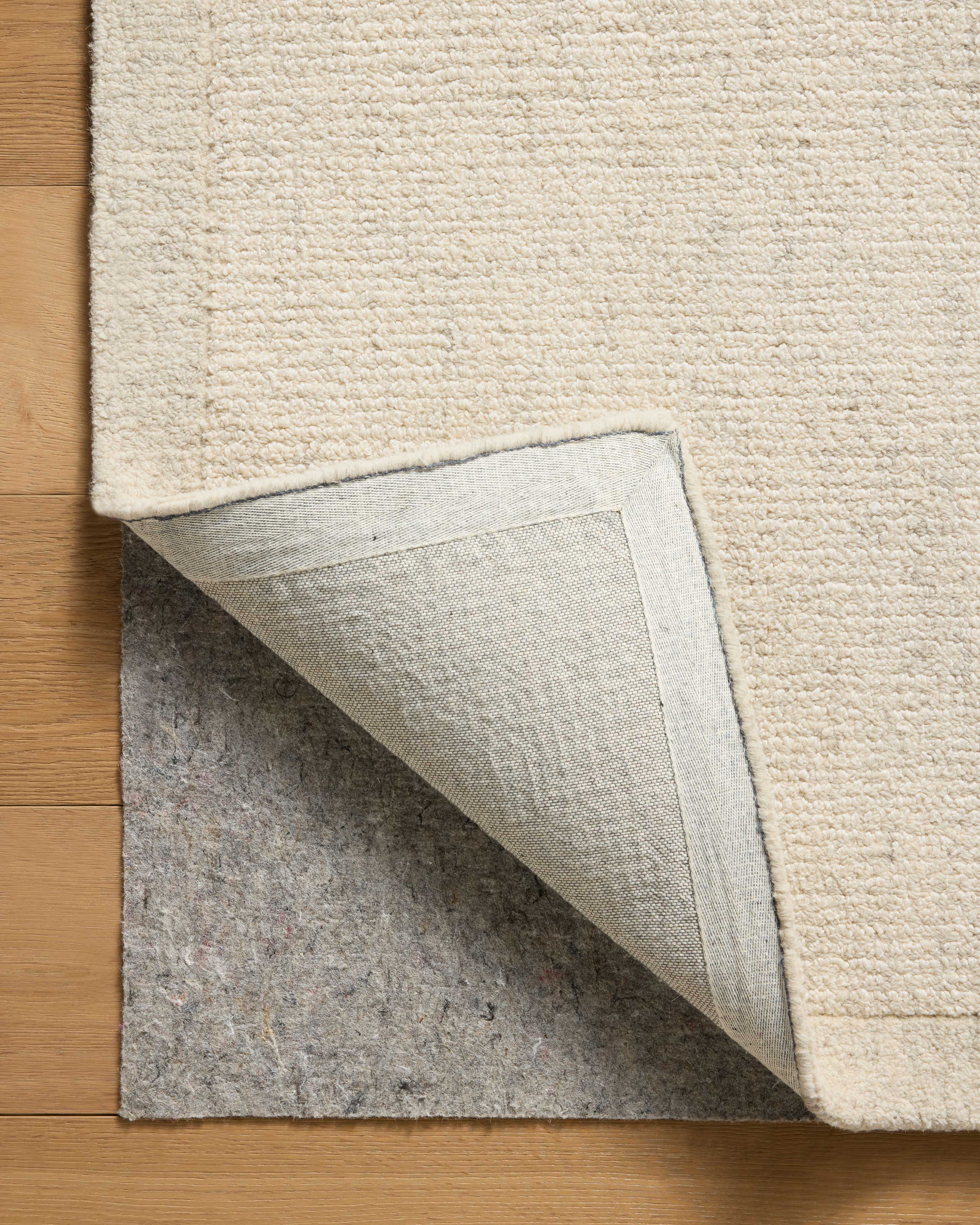 Magnolia Home Joanna Gaines x Loloi Henley Ivory / Smoke Rug RUGS - wool Loloi