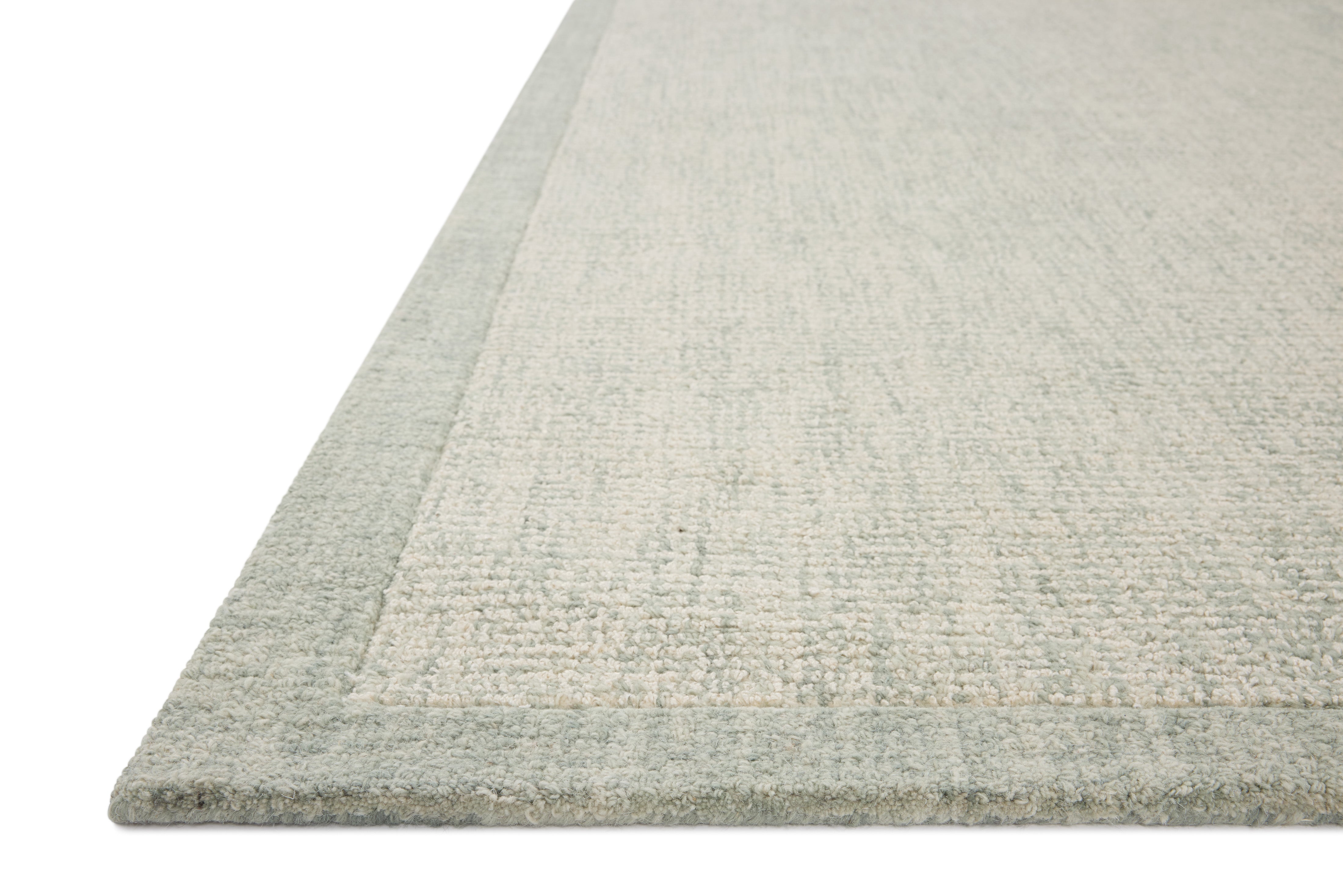 Magnolia Home by Joanna Gaines x Loloi Henley Ivory / Spa Rug RUGS - wool Loloi