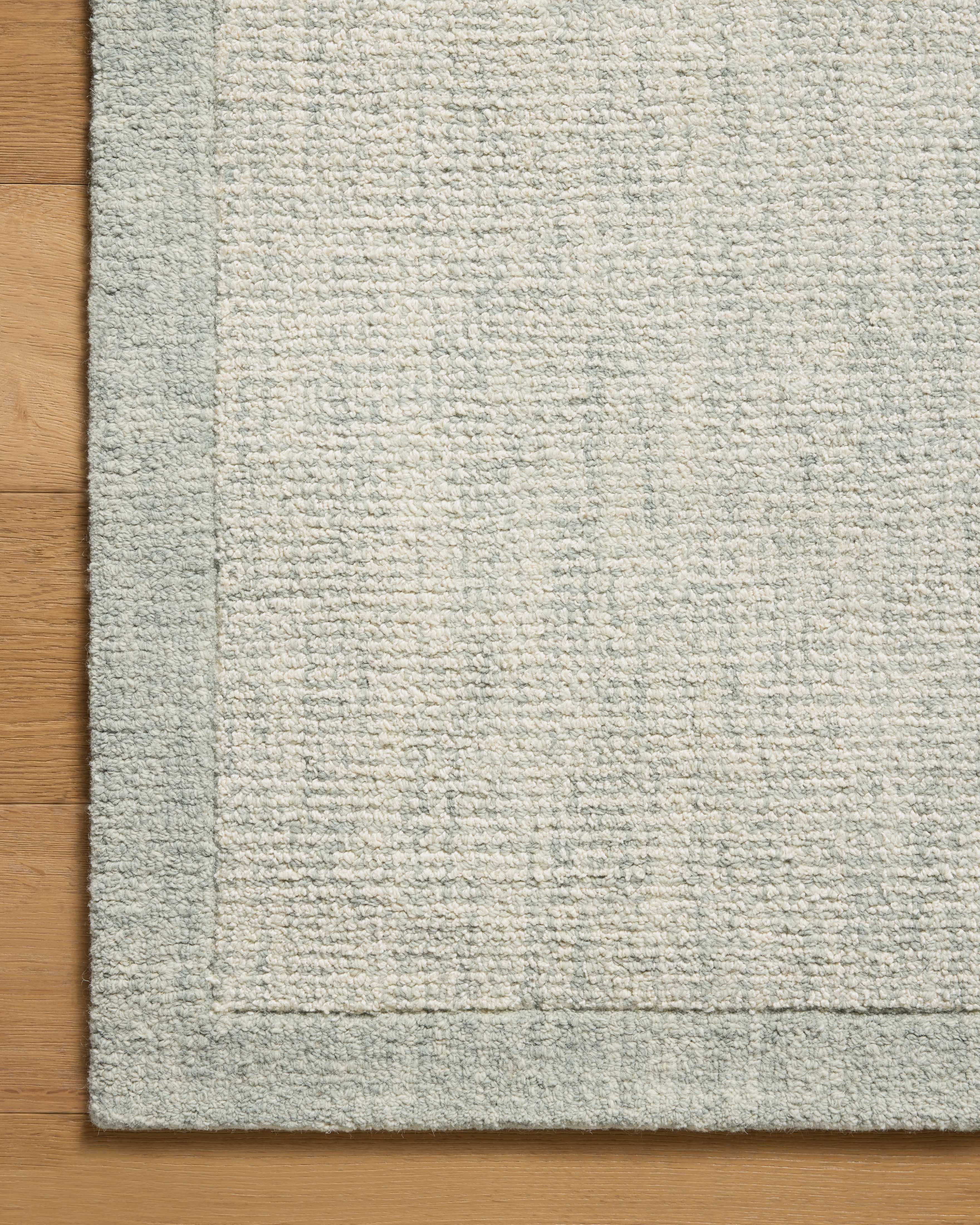 Magnolia Home by Joanna Gaines x Loloi Henley Ivory / Spa Rug RUGS - wool Loloi