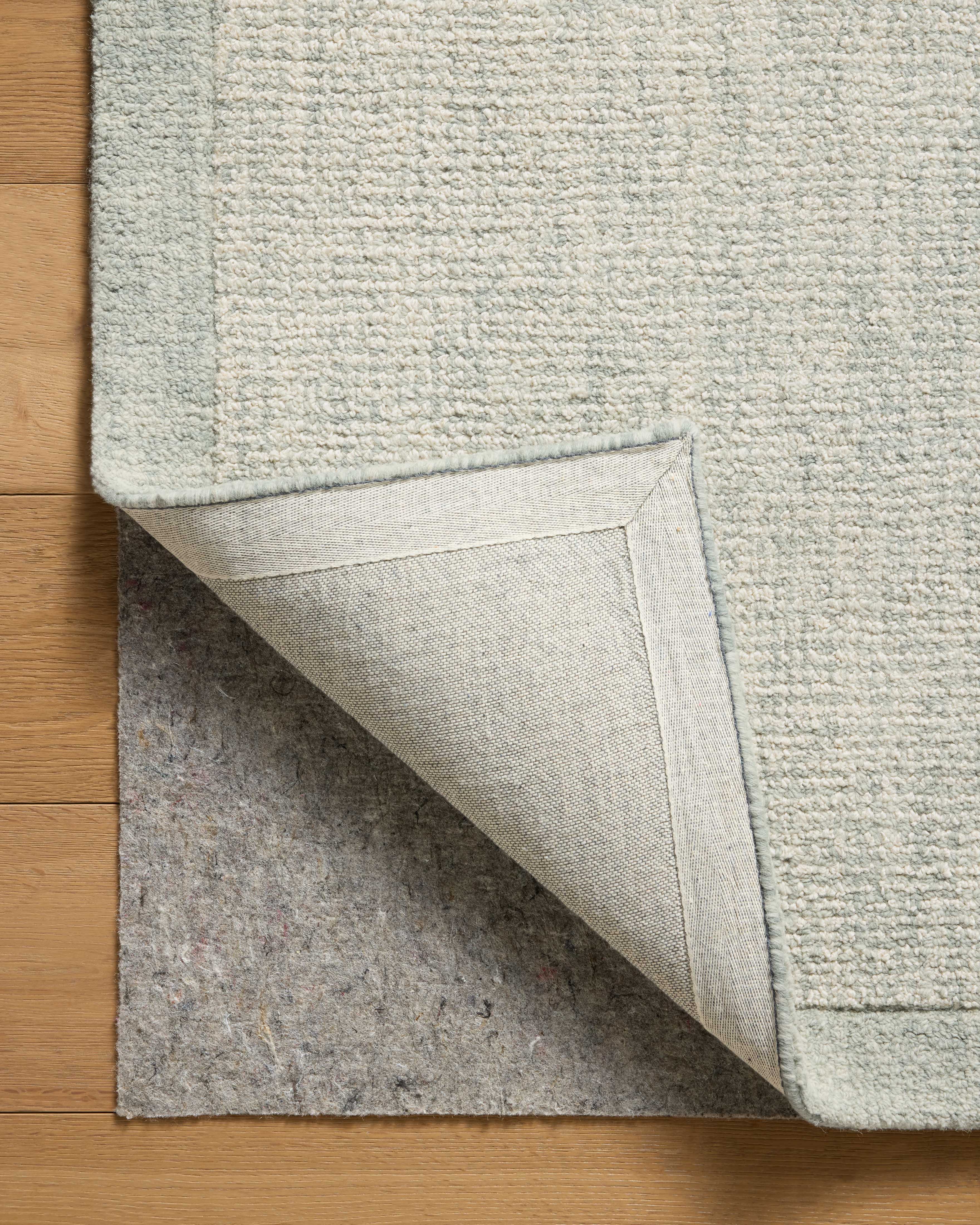 Magnolia Home by Joanna Gaines x Loloi Henley Ivory / Spa Rug RUGS - wool Loloi