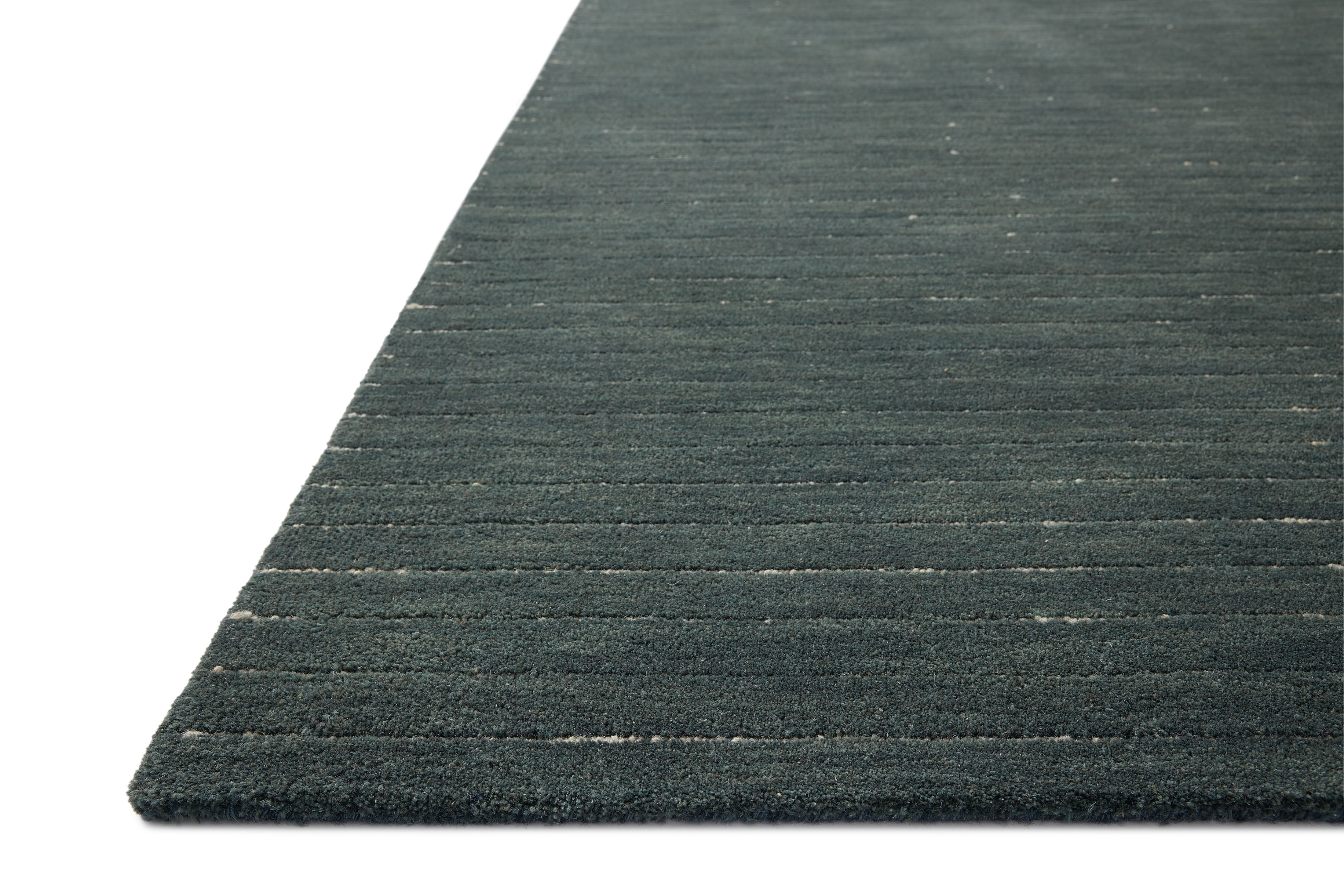 Chris Loves Julia x Loloi Henry Denim / Ivory Rug RUGS - striped Loloi