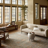 Loloi Heritage Aqua / Terracotta Rug 0-RUGS-patterned Loloi