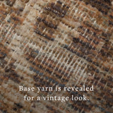 Loloi Heritage Mocha / Denim Rug 0-RUGS-patterned Loloi