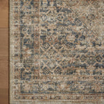 Loloi Heritage Sage / Navy Square Rug RUGS - wool Loloi