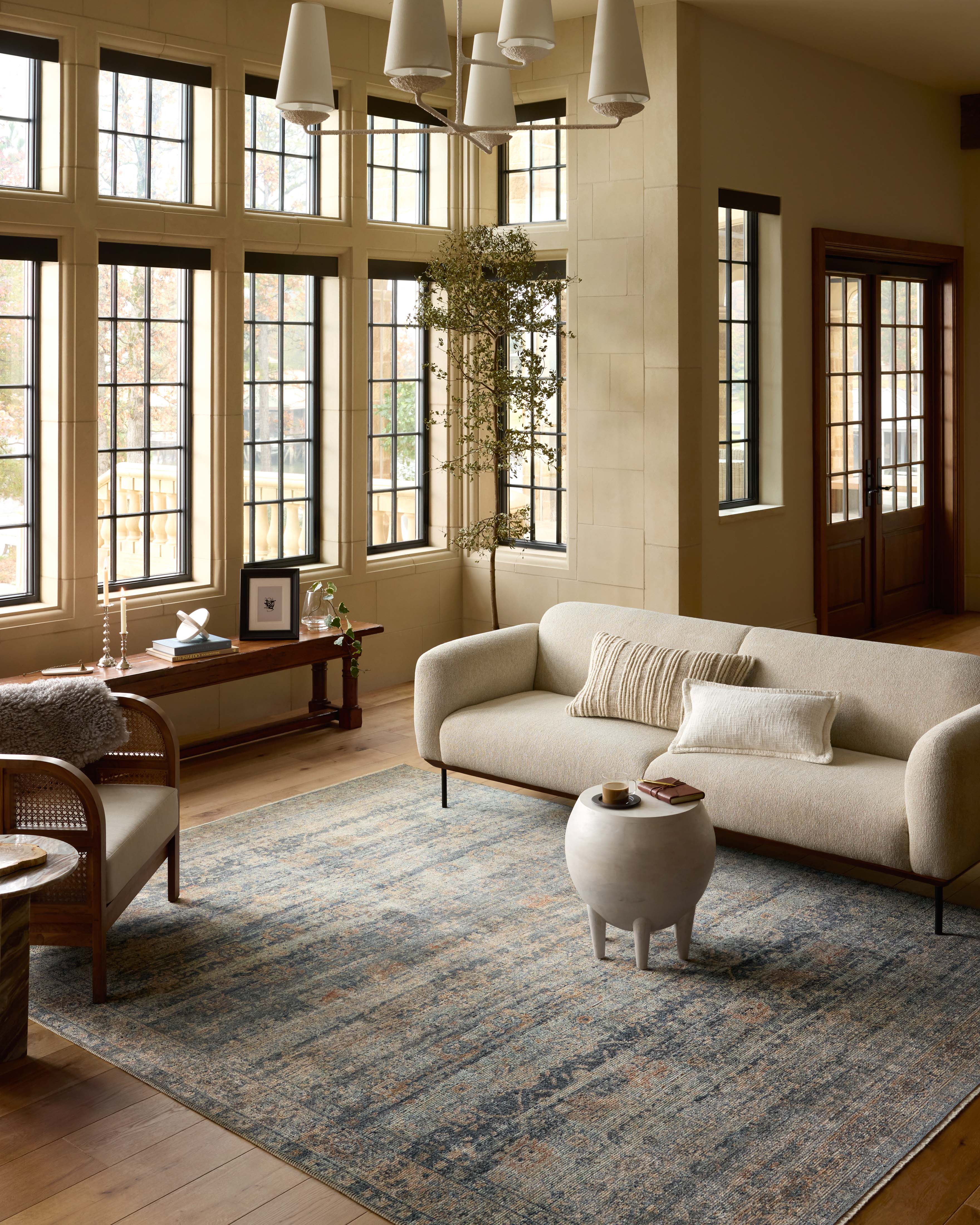 Loloi Heritage Sky / Sunset Rug 0-RUGS-patterned Loloi