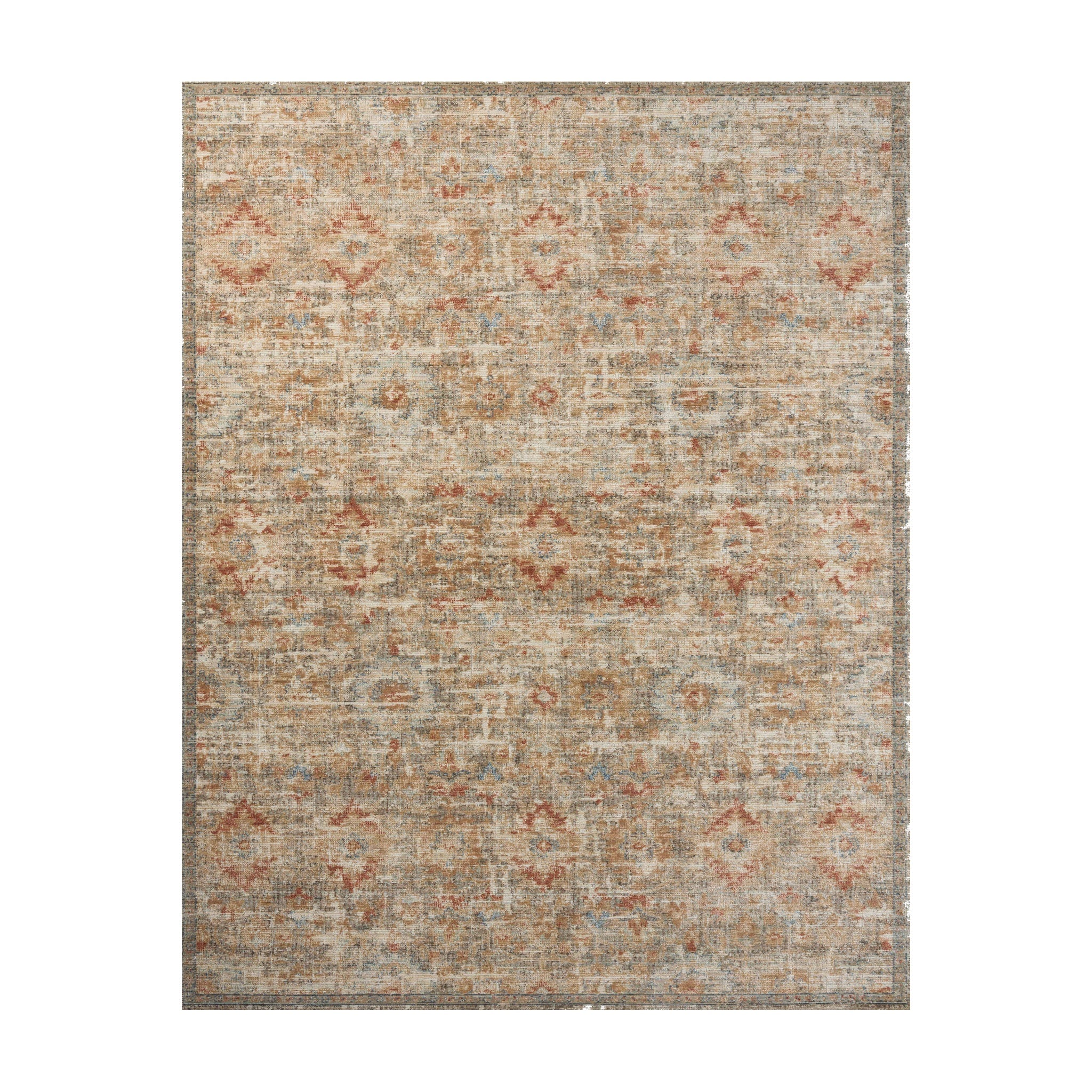 Loloi Heritage Grey / Sunset Runner Rug RUGS - wool Loloi 2'5" x 8'