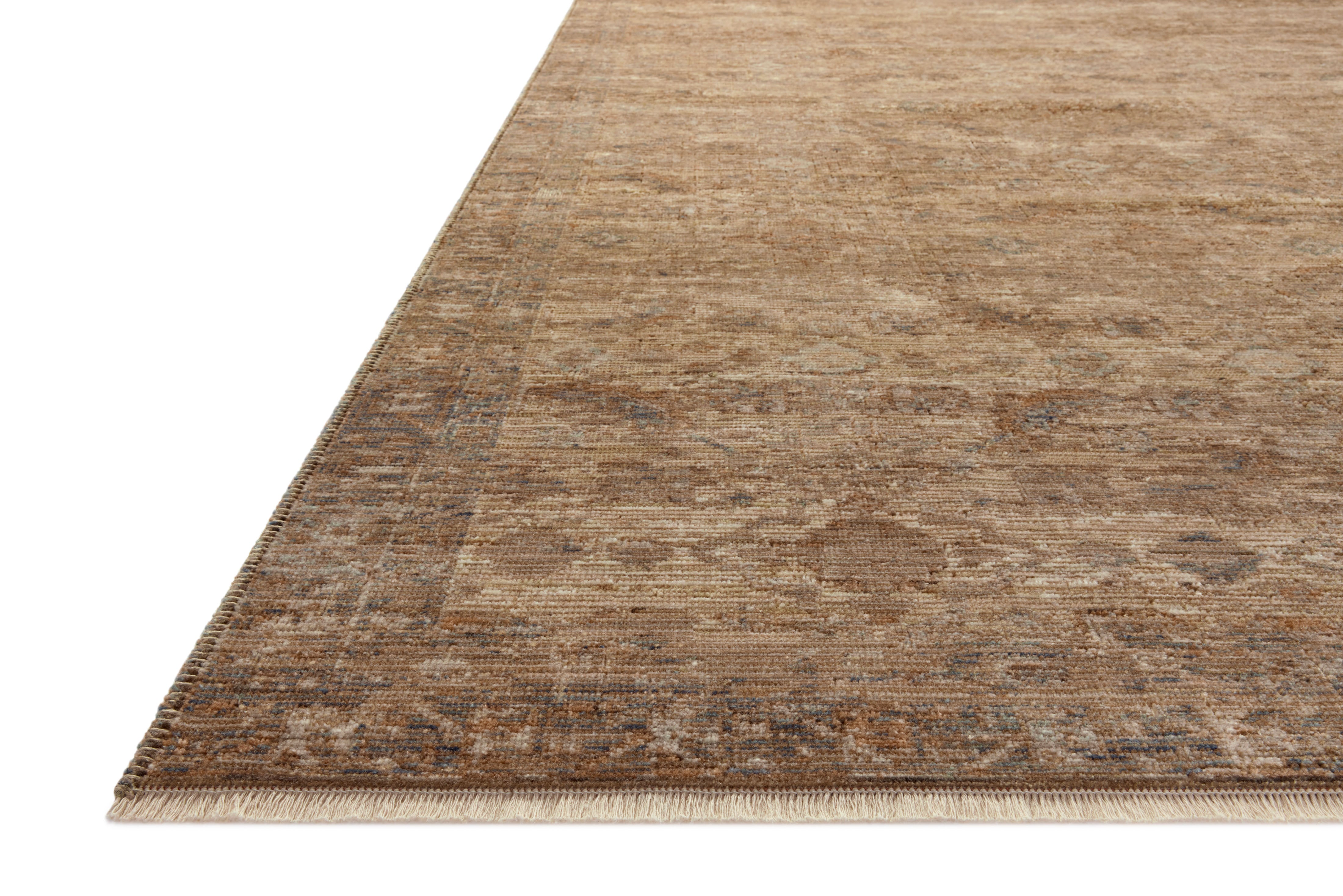 Loloi Heritage Natural / Mist Square Rug RUGS - wool Loloi