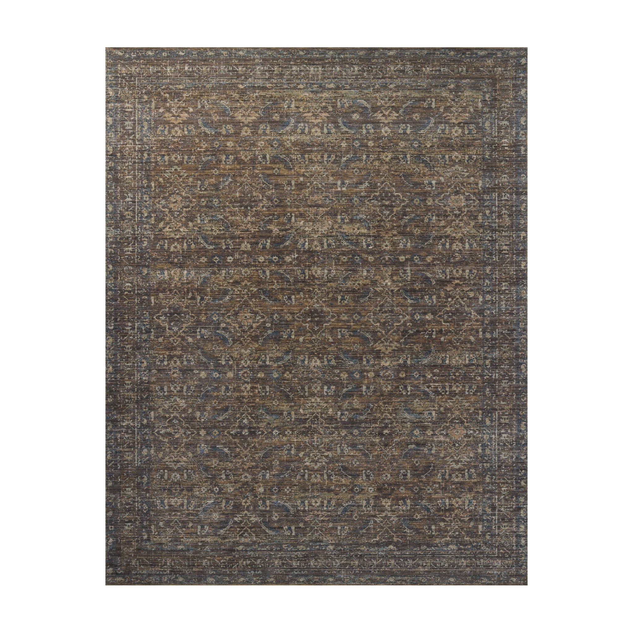 Loloi Heritage Lagoon / Tobacco Square Rug RUGS - wool Loloi 10'0" x 10'0" Square