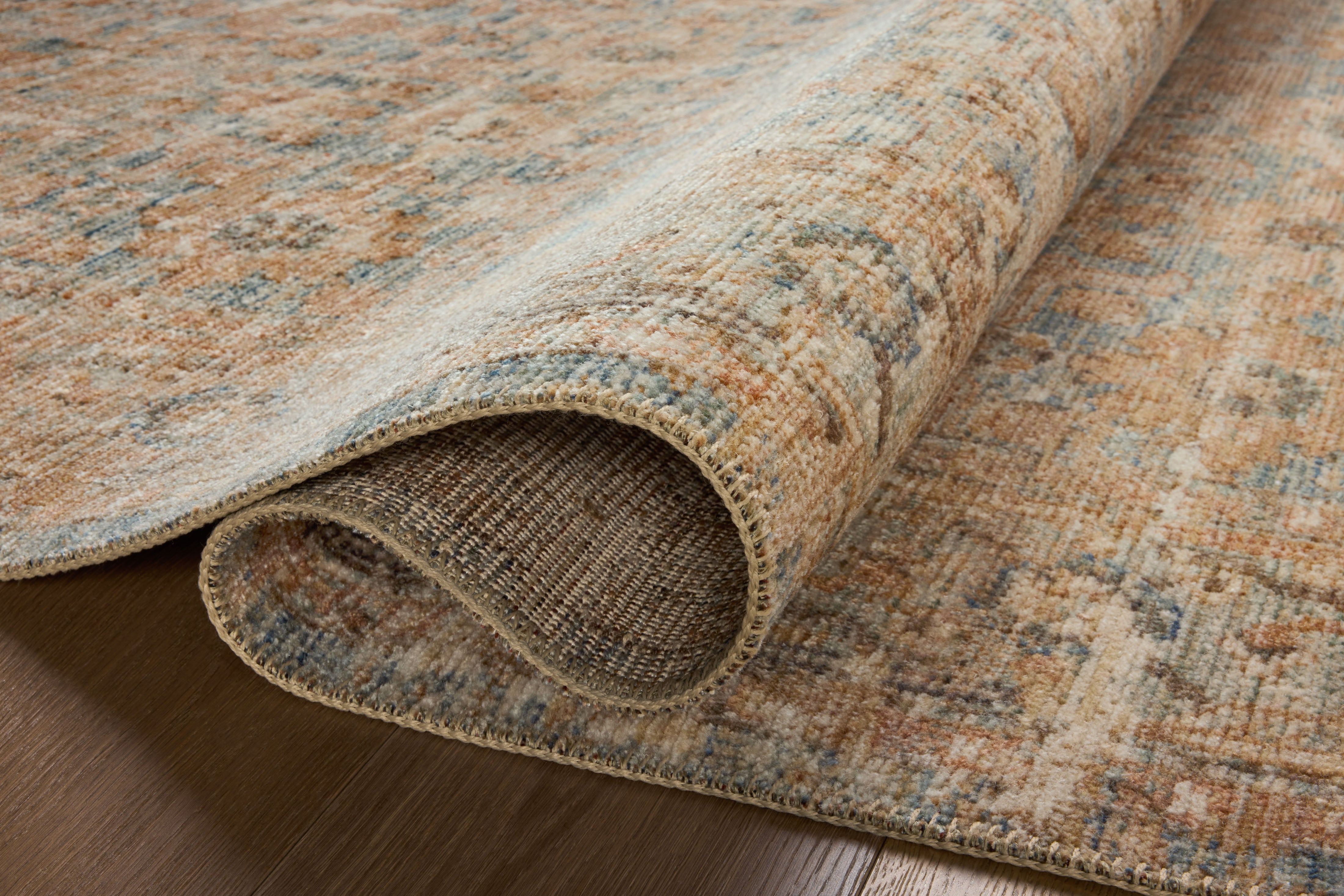 Loloi Heritage Ocean / Sand Rug 0-RUGS-patterned Loloi